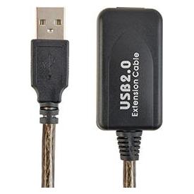 Hamlet Usb 2.0 Verlängerungskabel mit Repeater (10 m, USB 2.0) (XUREP10)