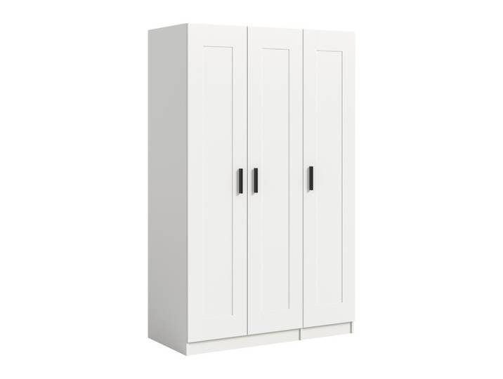 Drehtürenschrank Visby Weiß