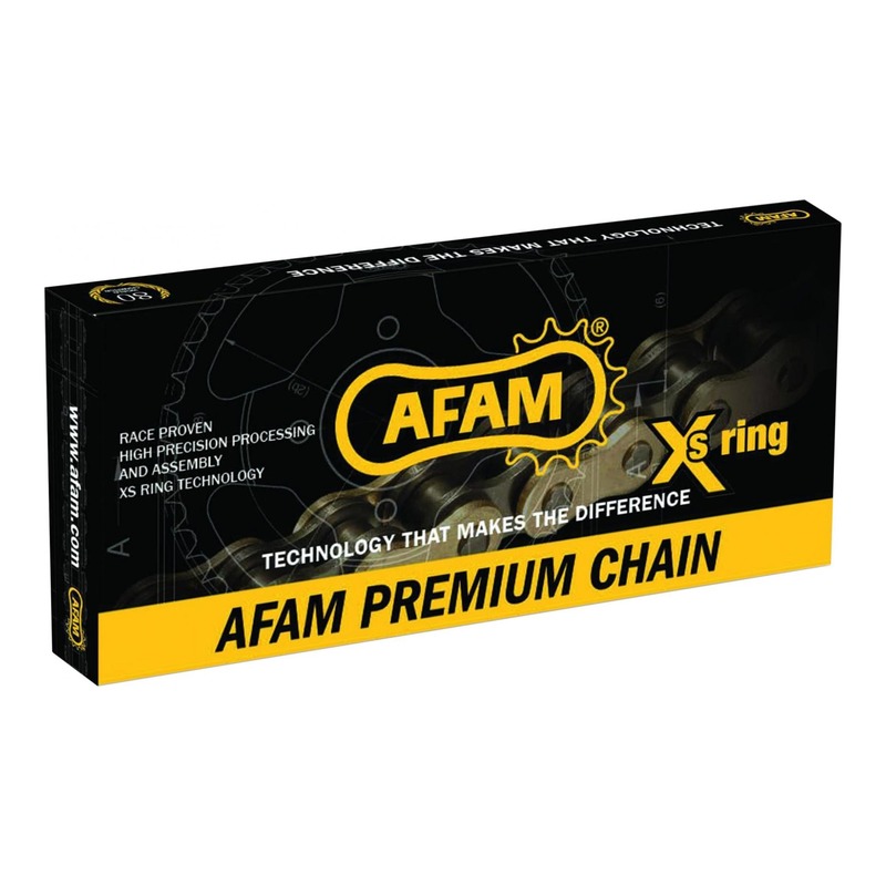 Chaîne renforcée Afam MX 520 112 maillons Or
