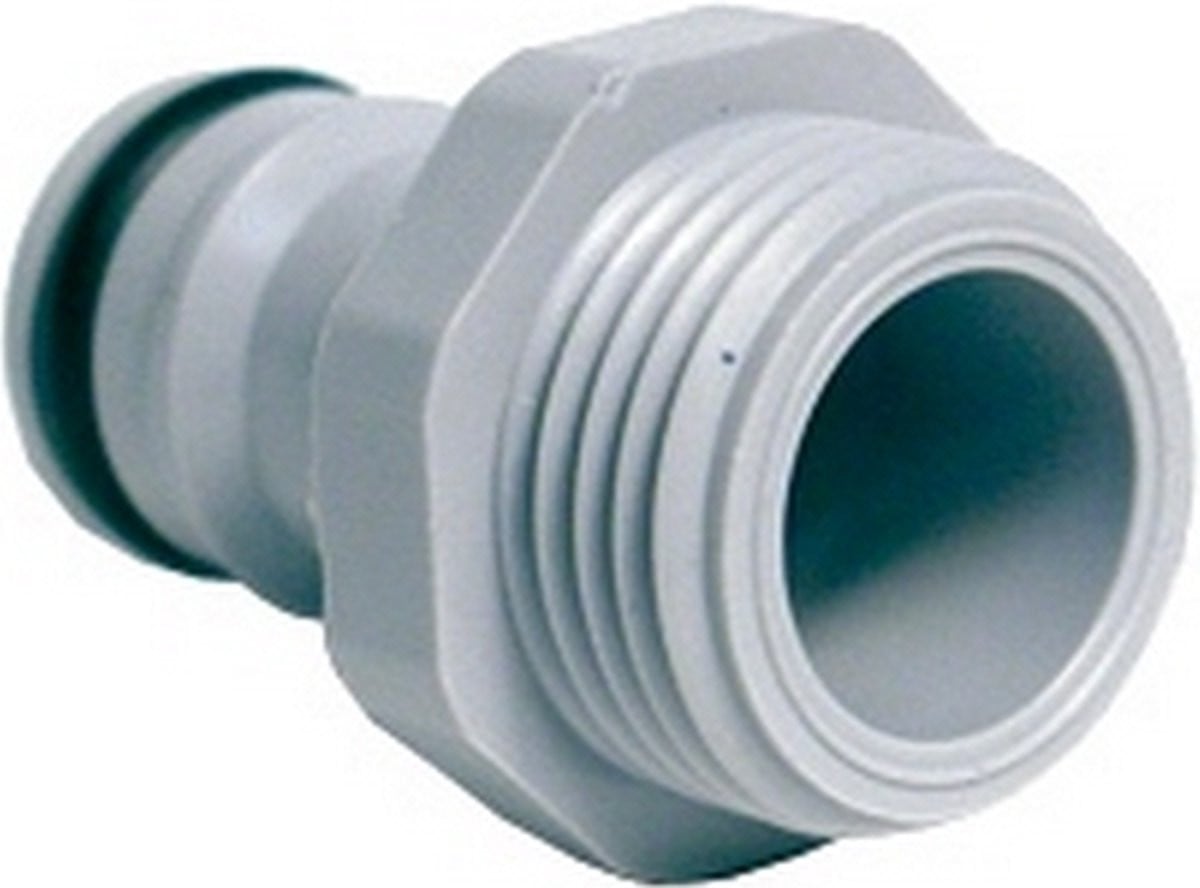 Talen Tools Kraannippel 1/2 inch met uitwendig draad van pvc