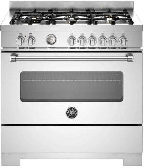Bertazzoni MAS96L1EXT2 Master Cucina da accosto 90 cm, piano a gas 6 fuochi