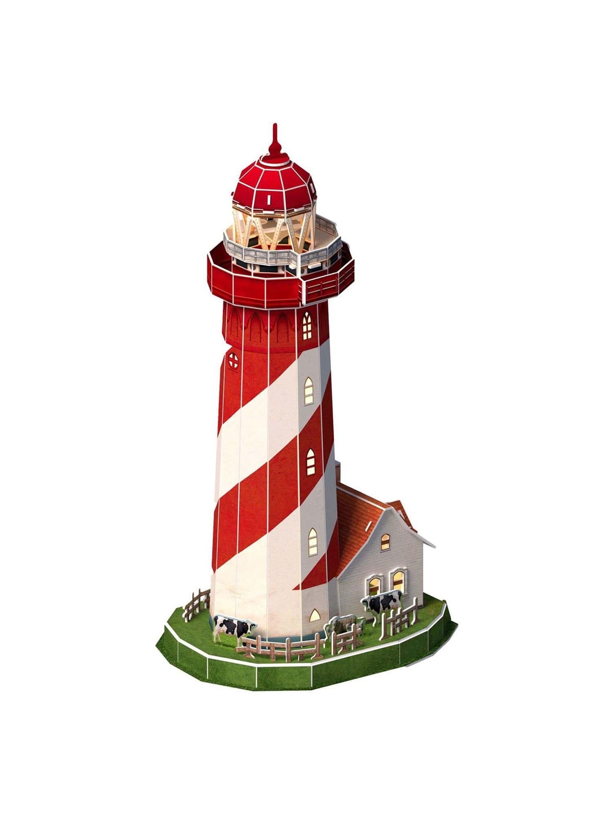 Cubic Fun 3D Puzzle Lighthouse LED 51st. 3D Puzzle