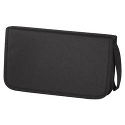 hama 00011616 CD-/DVD-/Blu-ray-Tasche 64, Schwarz
