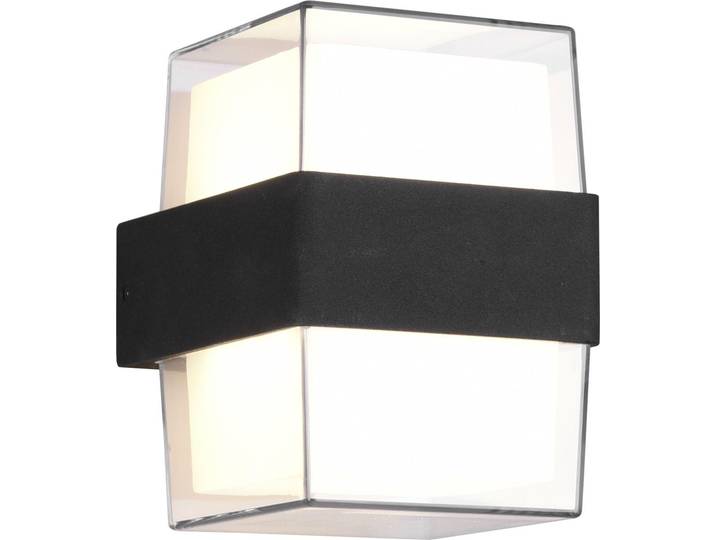 Applique d'extérieur LED MOLINA anthracite 10 W\, blanc chaud 550 lm\, aluminium\, dimensions : 13\,2 x 9\,6 x 9\,6 cm\, IP54\, RL