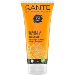 4x Sante, Duschmittel, Happiness (200 ml)