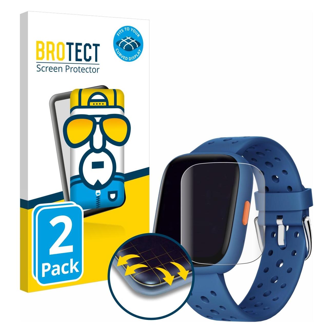 Brotect Fullscreen Schutzfolie Displayschutz Folie Klar Transparent (5156736)