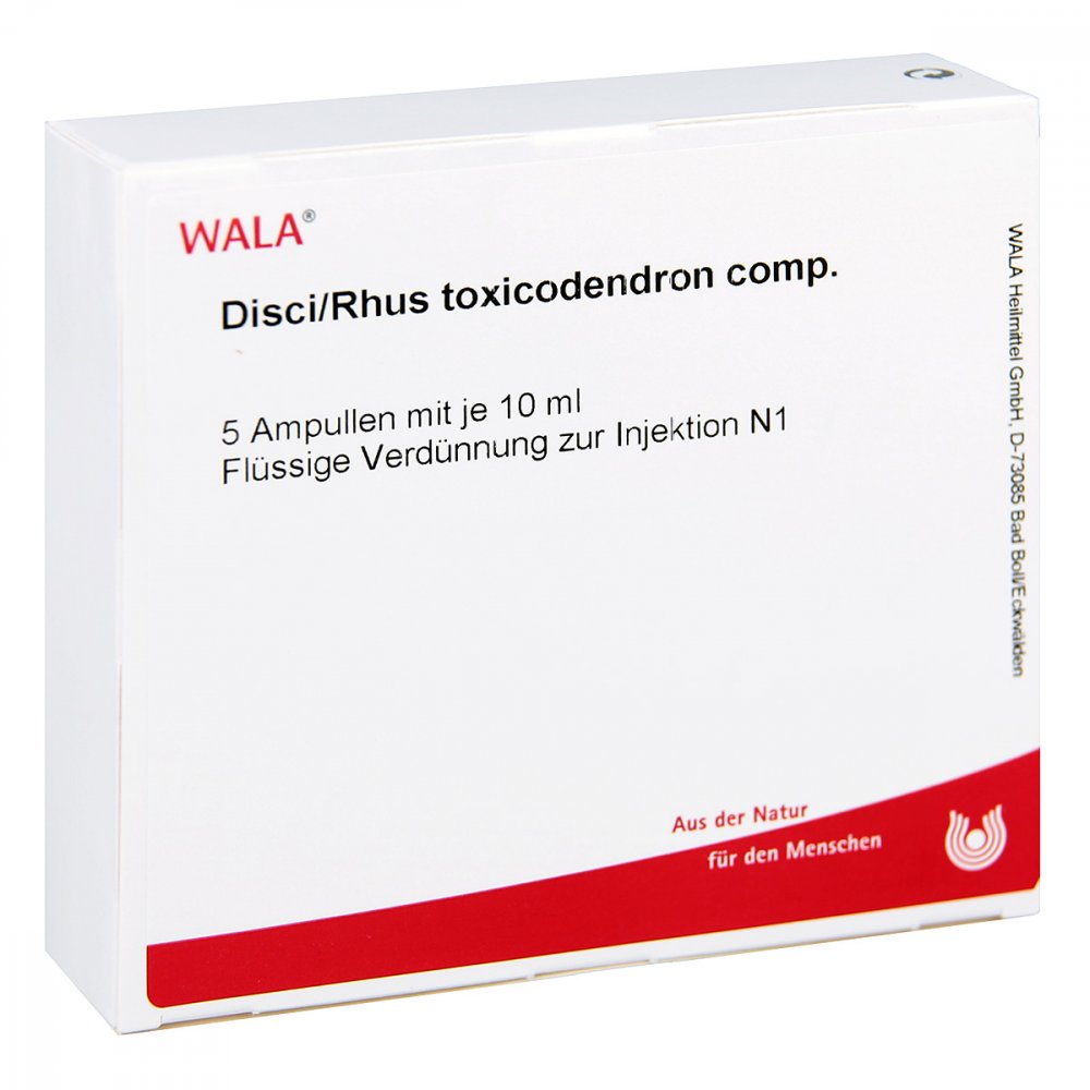 WALA Heilmittel GmbH Disci/ Rhus Tox. compositus Ampullen 08510350