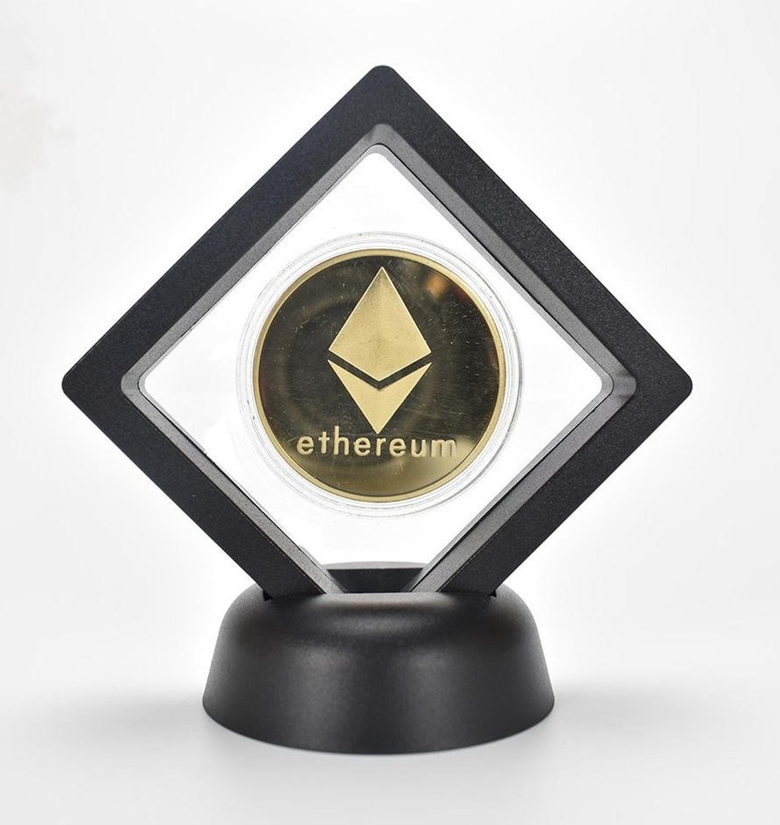 GoodBuy Ethereum Crypto Munt - Cadeau - 11 x 11 cm