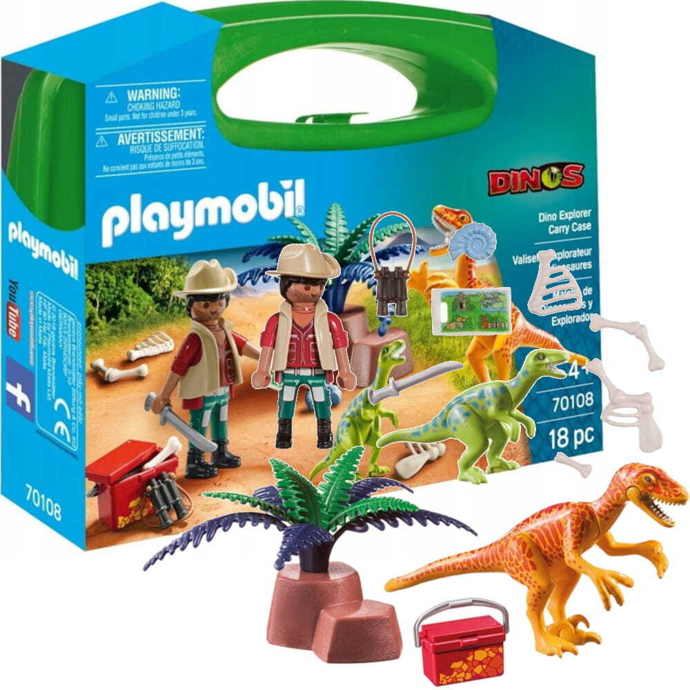 Playmobil 70108 Dino Rise Dino-onderzoeker draagbaar model