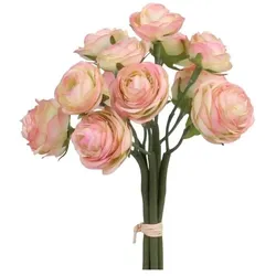 Chic Antique Fleur Kunstblumen Butterblumen Strauß, L26 cm, rosa