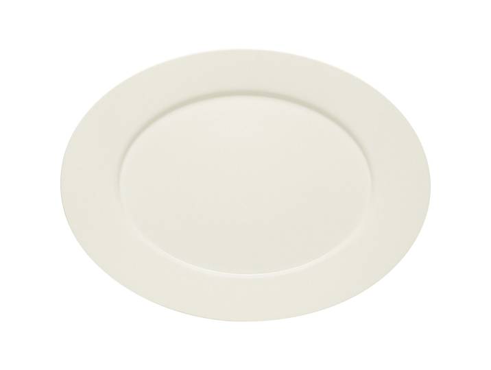 BAUSCHER Teller oval Purity weiss Porzellan Oval B 33 cm