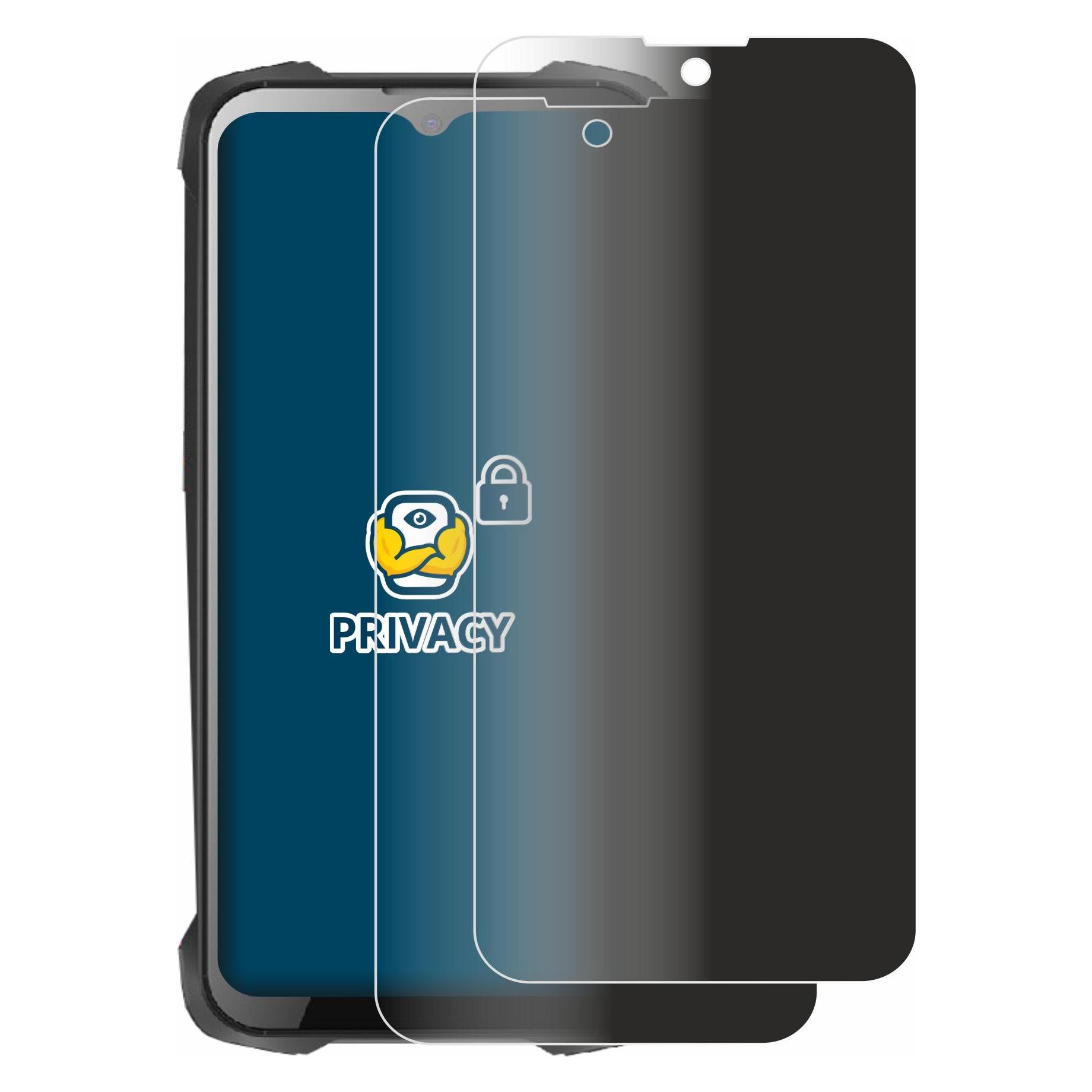 Brotect Sichtschutzfolie Anti-Spy Privacy Folie Blaulicht-Schutz (Cubot King Kong 9) (4349011)