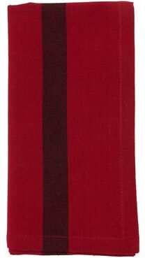 Saro Lifestyle Table Napkins With Banded Design (Set of 4)