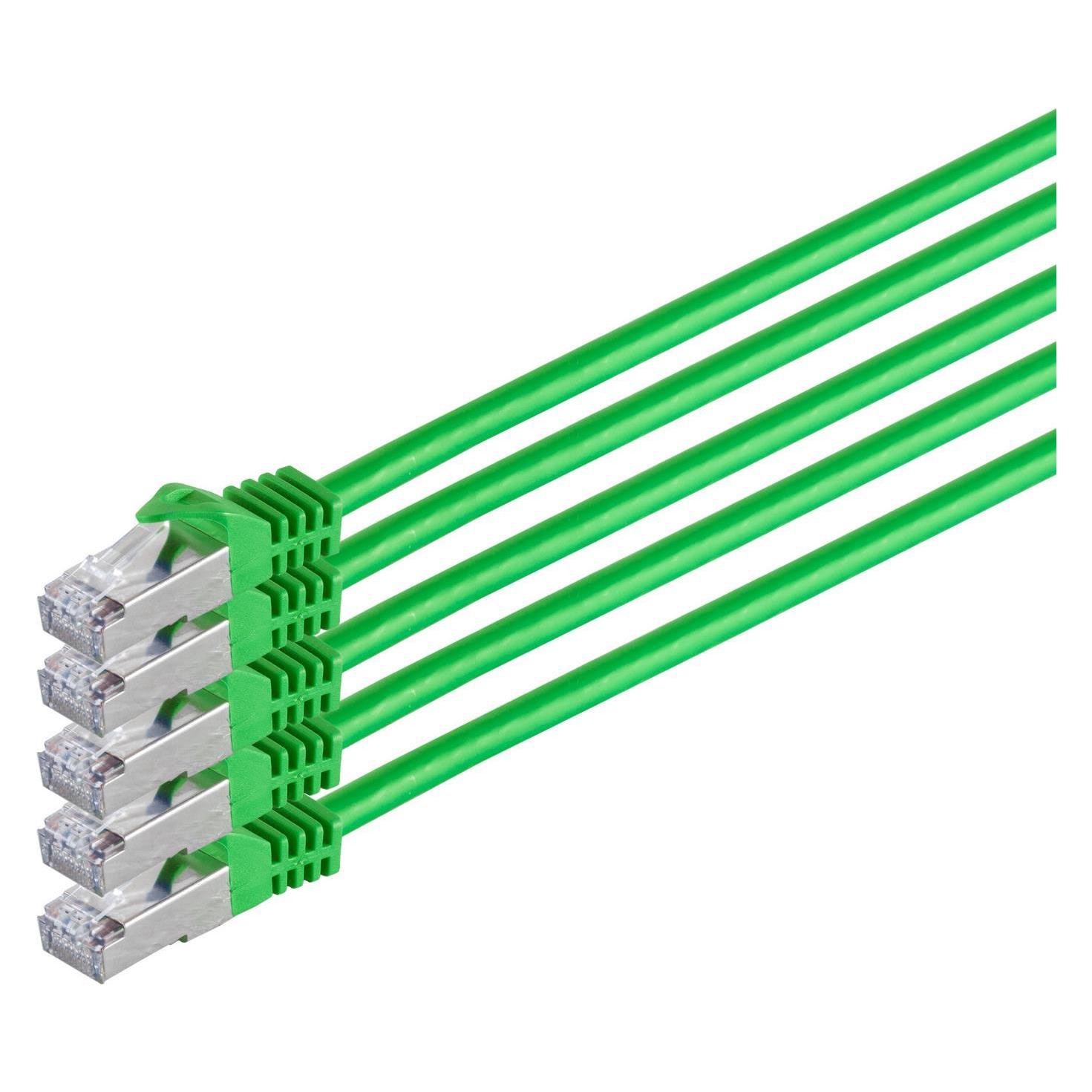 S-Conn RJ45-RJ45 m-m (S/FTP, CAT7, 3 m) (75513-G-SET5)