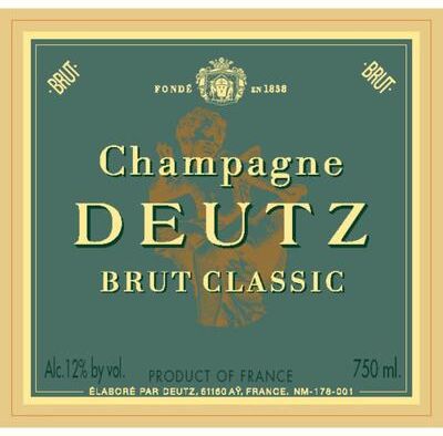 """Deutz Brut Classic (375Ml half-bottle) Champagne - France"""