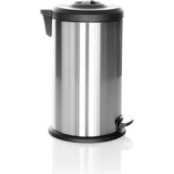 Hjh Office Clean X, Abfalleimer, Silber