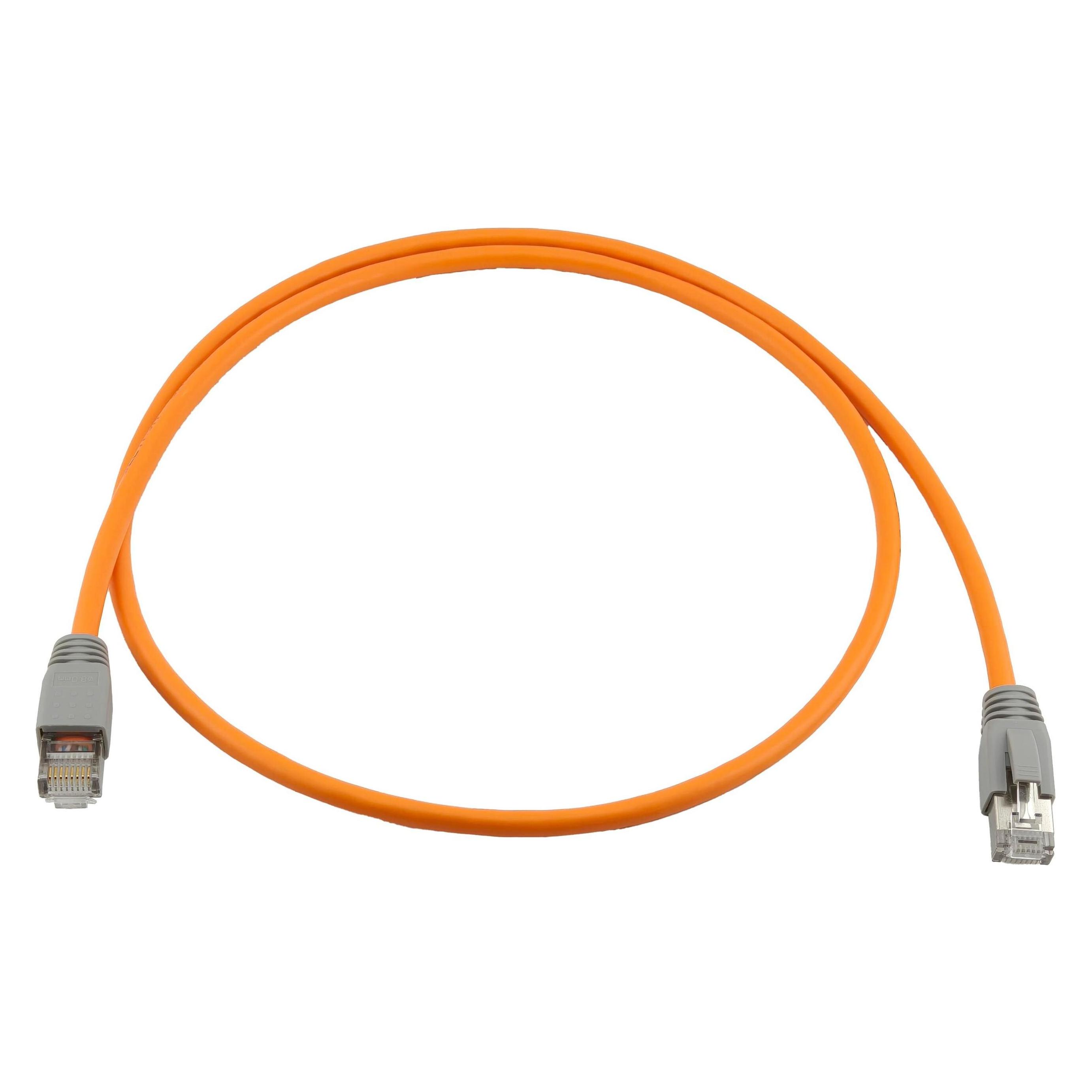 Wirewin Patchkabel Outdoor RJ-45 - RJ-45 Cat 6A,S/FTP, 7.5 m, Orange (S/FTP, CAT6a, 7.50 m) (PKW-I0-SF-K6A-PUR 7.5 OR)