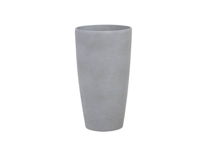 BLUMENTOPF hellgrau rund 31/31/58 cm Abdera