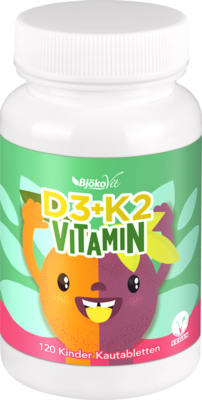 Kolbe Nutrition GmbH VITAMIN D3+K2 Kinder Kautabletten vegan 120 St 14854326