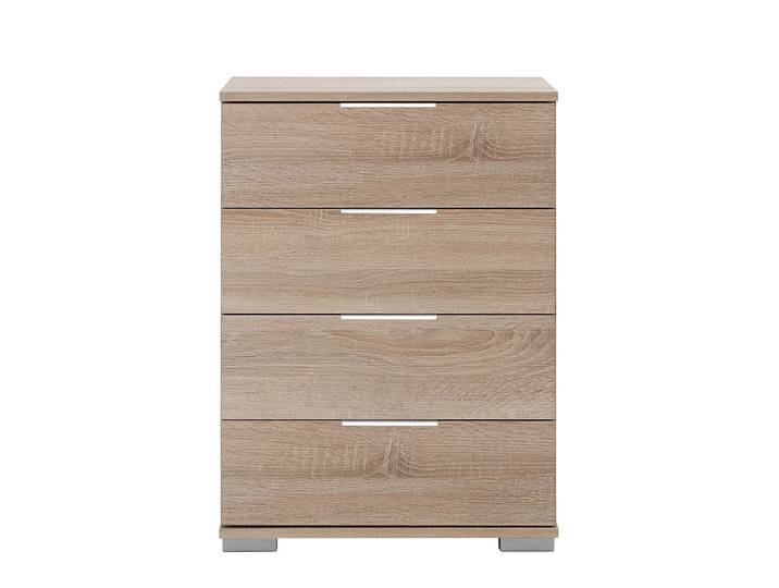 Table de nuit Easy Plus III 52 x 74 x 38cm Marron/Imitation chêne brut de sciage