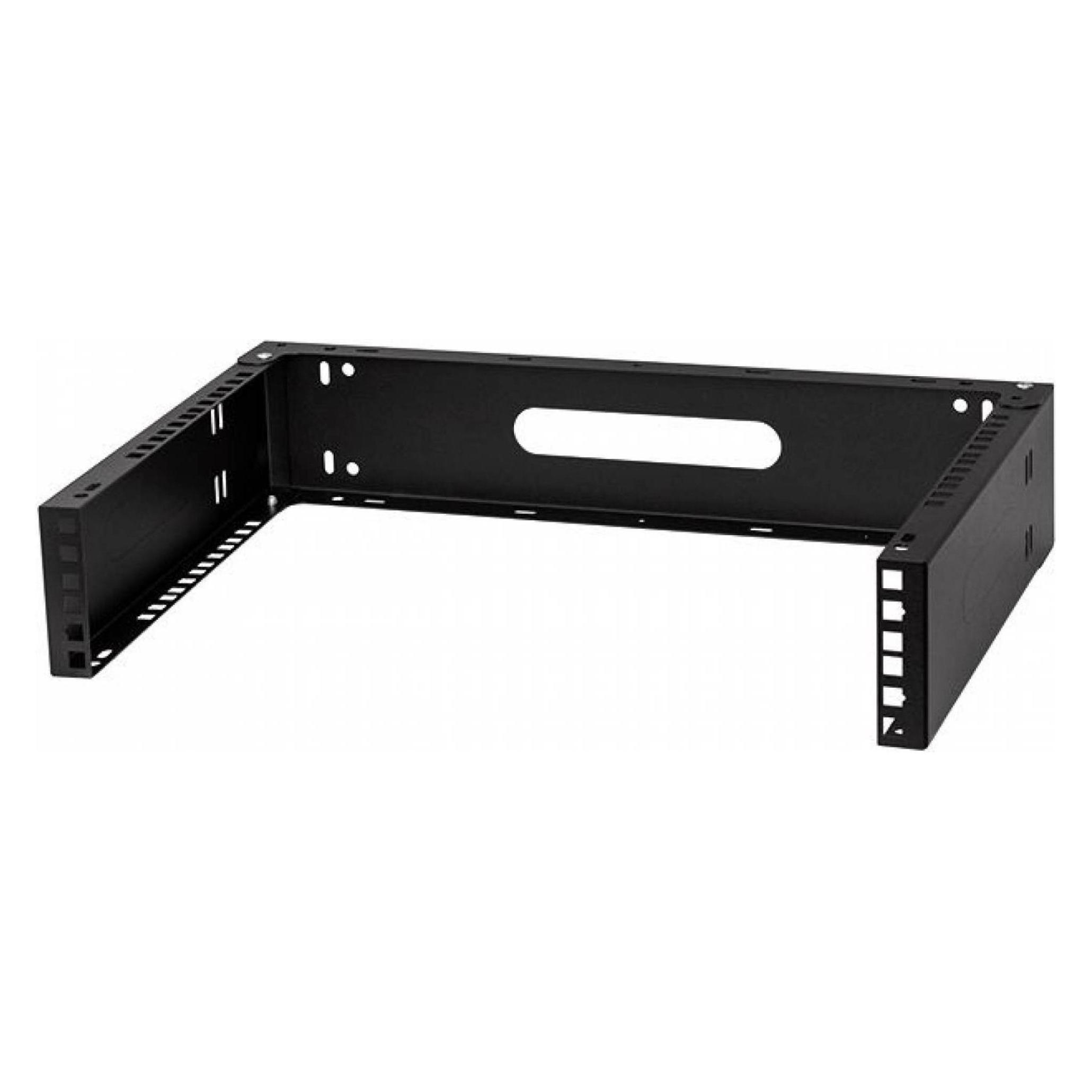 Stalflex Rack Holder Wall mounted 19" 2U Black WRH19-2U-330B (WRH19-2U-330B)