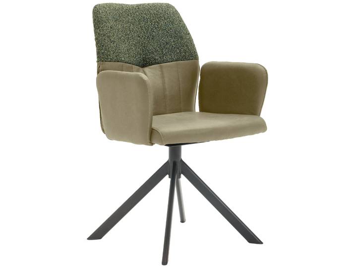 Valdera Armlehnstuhl CORDOBA, olive, Stoff