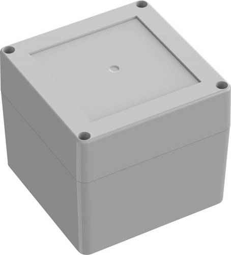 TRU COMPONENTS 6U07111109017 TC-13865096 Industrie-Gehäuse 105 x 105 x 89.7 ABS Lichtgrau 1St.