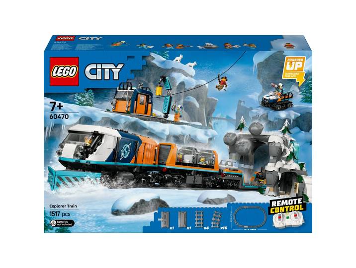 LEGO City Le Train Express des Explorateurs en Arctique 60470 LEGO