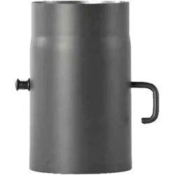 FireFix, Zubehör Kerzen + Kamin, R150/2D Ofenrohr aus 2 mm starken Stahl (Rauchrohr) in 150 mm Durchmesser, für Kaminöfen und