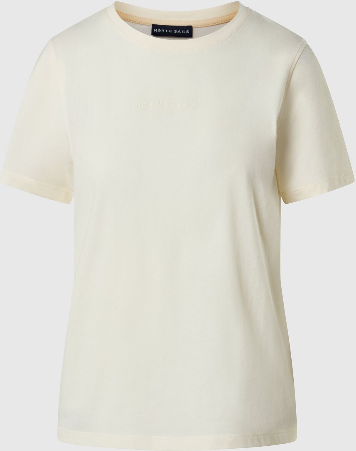 North Sails T-Shirt mit farblich abgestimmtem North-Sails-Logo Winter white XL