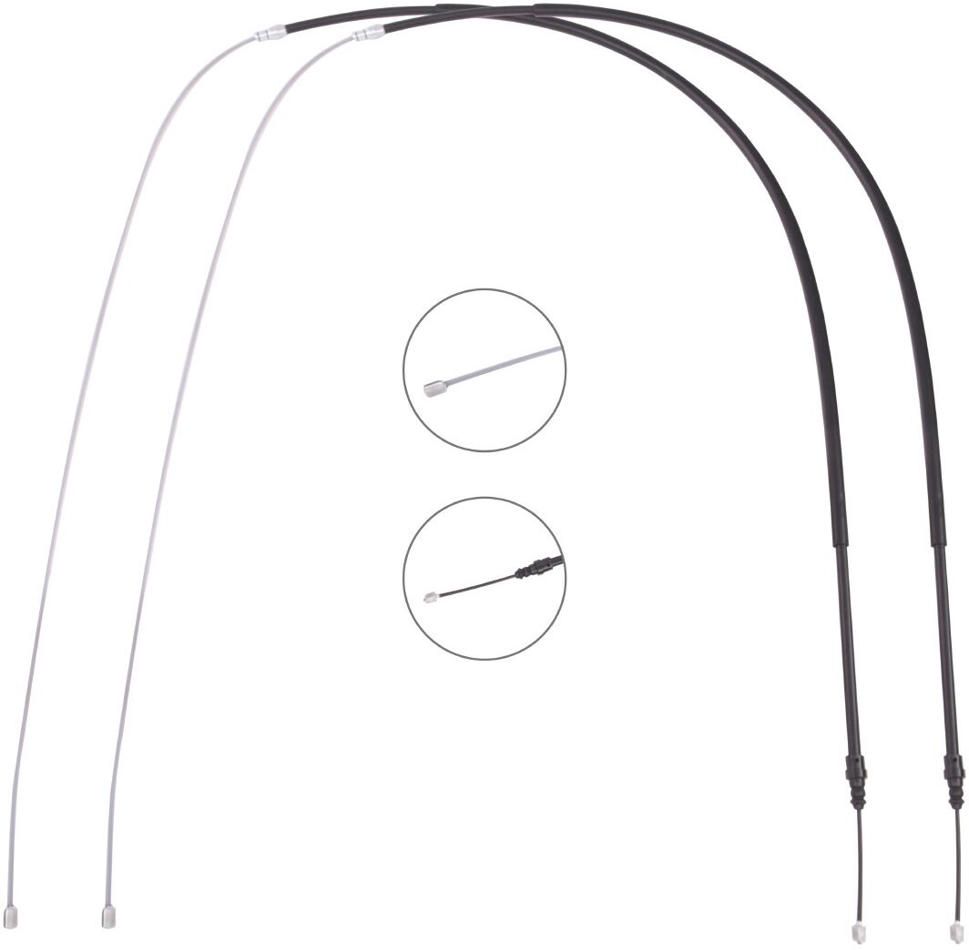 RIDEX 124C1201 Handbrake cable