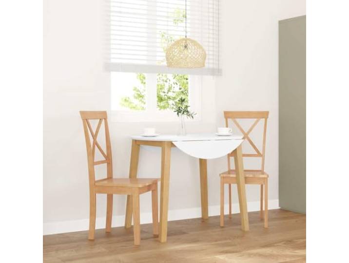 KGHFDVB Esszimmerstühle 2 STK. Massivholz Gummibaum, ergonomisches Design Massives Gummibaumholz, stoßfest, stabile Holzfüße, ergonomische Rückenlehne, vielseitig für Esszimmer und Wohnzimmer