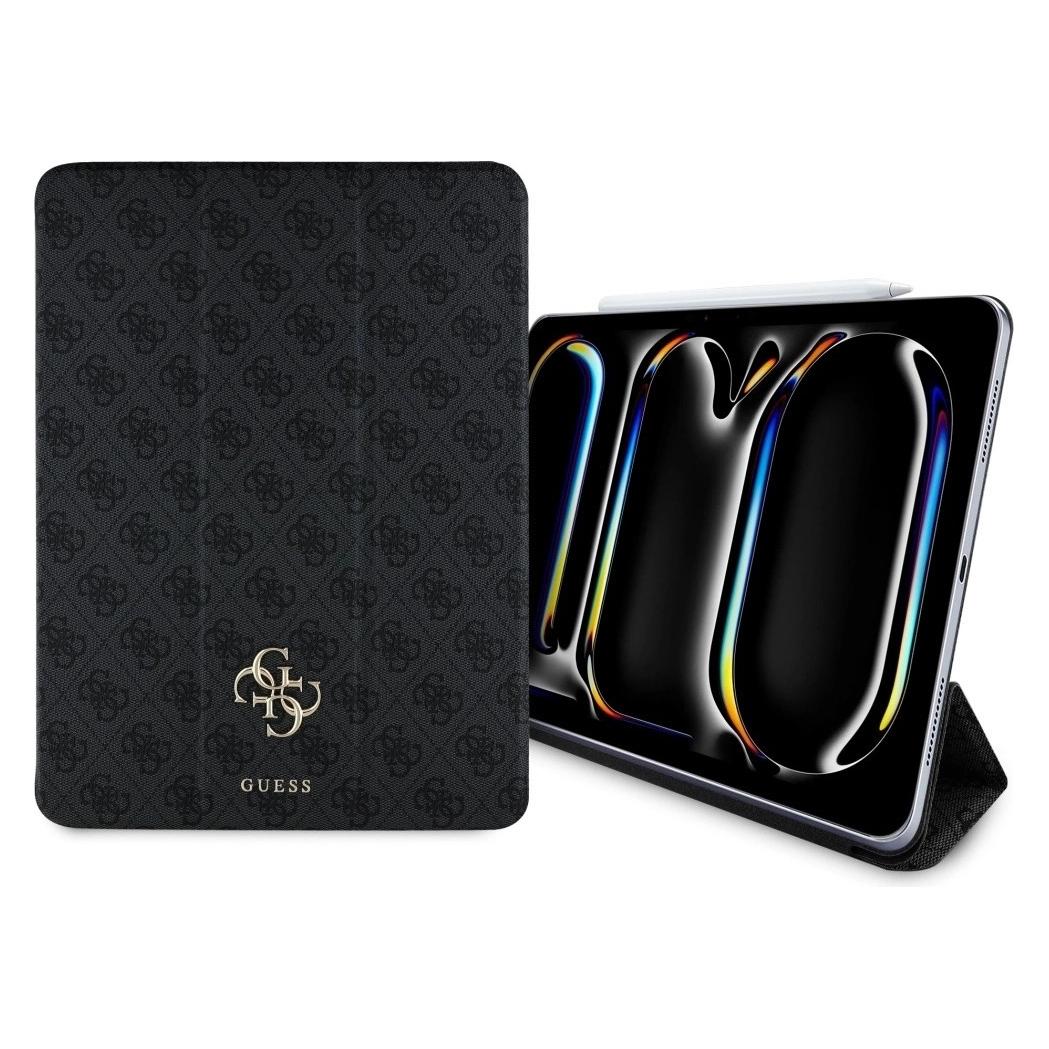 Guess 4G Big Logo Magnetic Case für Apple iPad Pro 13 (2024) - black (Apple iPad Pro 13 2024, Apple iPad Pro 13 2025) (GUFC13PM24PS4SGK)