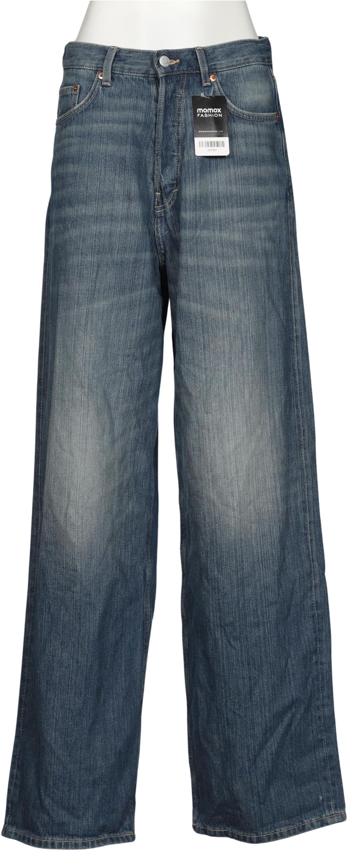 Weekday Damen Jeans, Blau, Gr. W27, Baumwolle - Second Hand