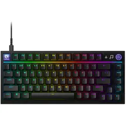 Logitech G G316 X 75 (DE, Kabelgebunden), Tastatur, Schwarz
