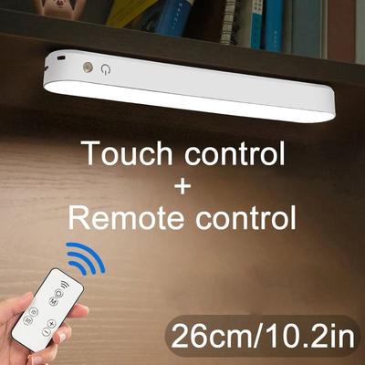Uplift Picks Rechargeable Magnetic LED Desk Lamp With Adjustable Dimming For Focused Work remote Control (26 Cm)