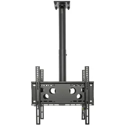 Hagor HA DH Duo S (Decke, 70 kg, 32" - 50"), TV Wandhalterung, Schwarz