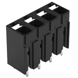 Wago 2086-3104/997-605 THR-Leiterplattenklemme,Drücker,1,5 mm2,schwarz 20863104997605  - 235 Stück