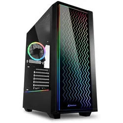 Sharkoon PC Gehäuse LIT 200 ATX schwarz