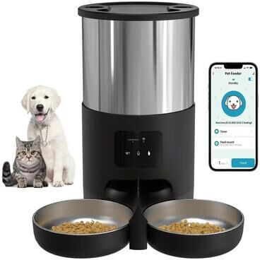 Inspired Living SmartFeed Pro 4.5L WiFi Pet Feeder & Water Dispenser 4.5l Wifi Feeder A