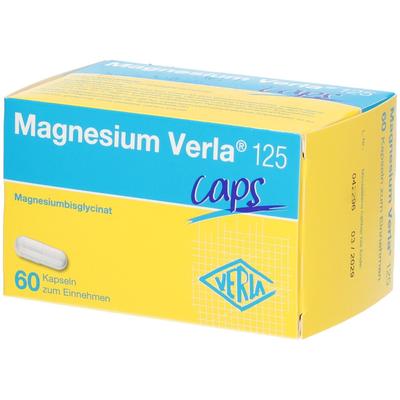 Magnesium Verla 125 Caps 60 St Kapseln