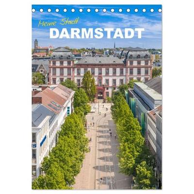 Meine Stadt Darmstadt (Tischkalender 2026 DIN A5 hoch), CALVENDO Monatskalender