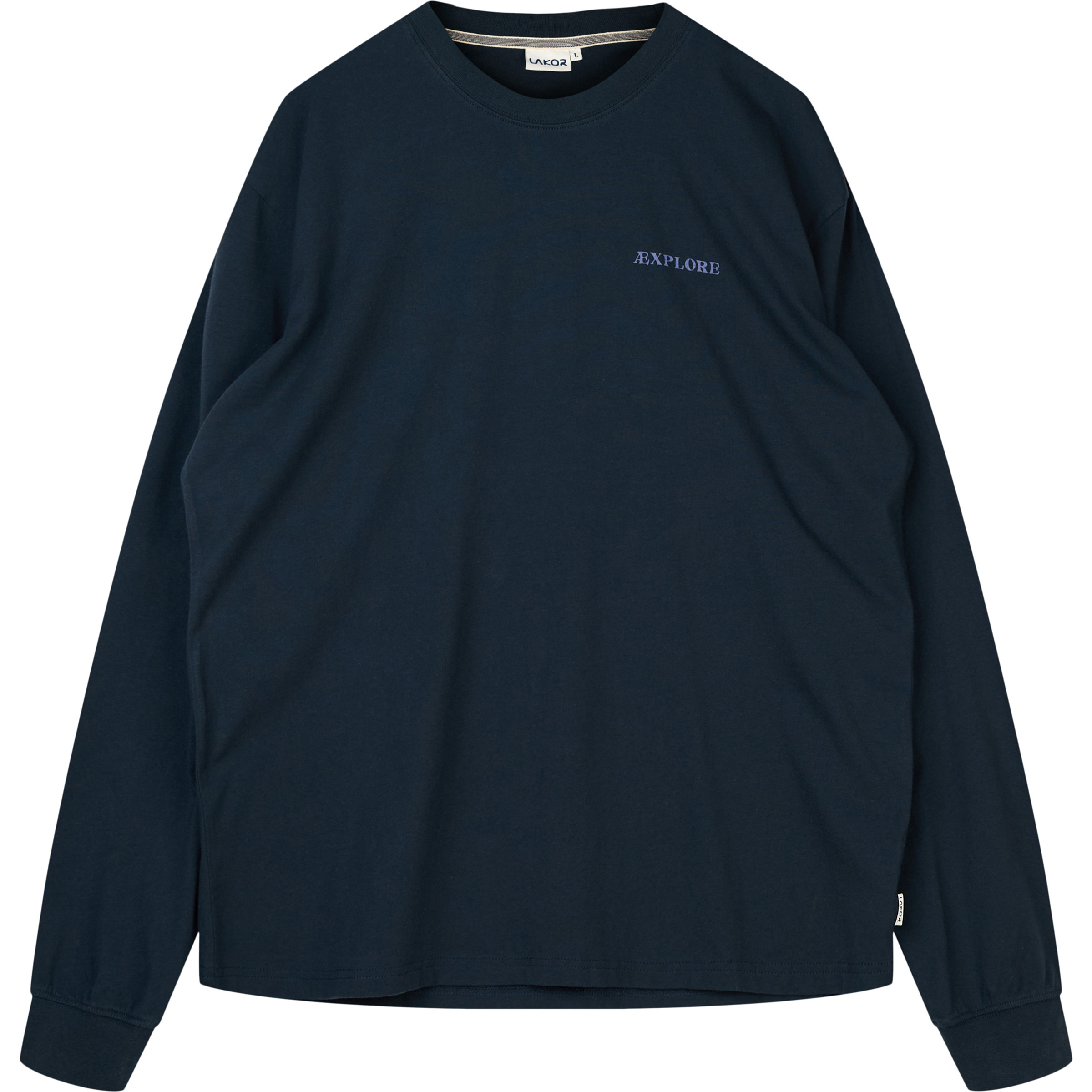 Lakor Out There Boxfit Herren Longsleeves blau Größe M Lifestyle Hautfreundlich