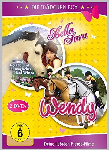 Die Mädchen-Box: Bella Sara / Wendy - Deine liebsten Pferde-Filme [2 DVDs] - Preis vom 11.10.2026 03:10:56 h