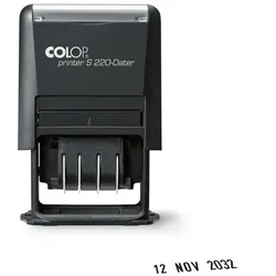 Colop Selbstfärbender Datumstempel »Printer S 220-Dater« schwarz, 2.5x0.4 cm