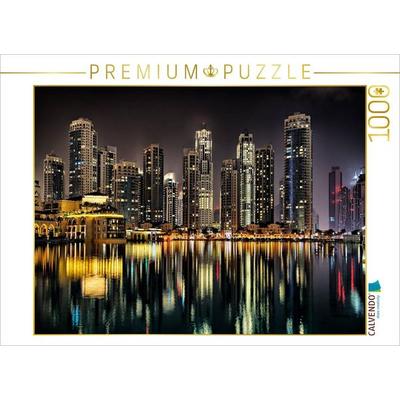 CALVENDO Puzzle Dubai City | 1000 Teile Lege-Größe 64x48cm Foto-Puzzle für glückliche Stunden