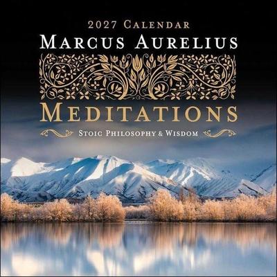 Marcus Aurelius Meditations 2027 Wall Calendar
