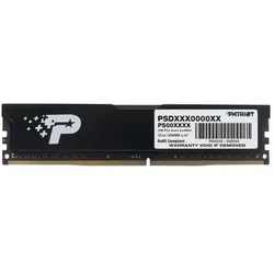 Patriot Signature PSD432G3200K Speichermodul GB DDR4 (2 x 16GB, 3200 MHz, DDR4-RAM, DIMM), RAM, Schwarz