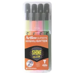 Artline 4er-Pack Textmarker »Supreme Shine Bright«