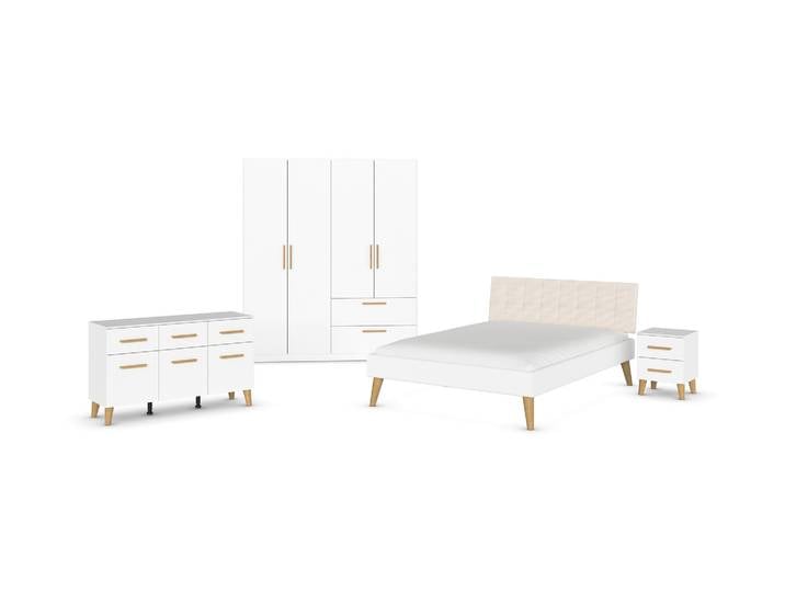 rauch Schlafzimmer-Set »Skandi« mit Bett - 181x54x210cm -